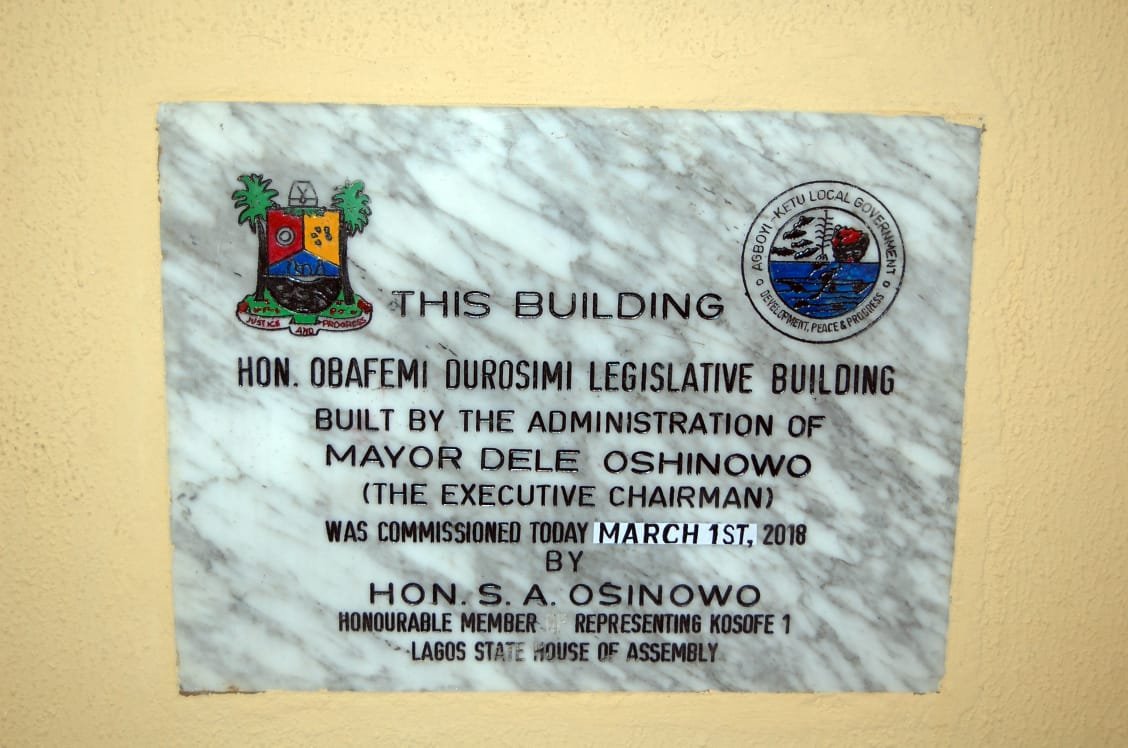 Project plaque