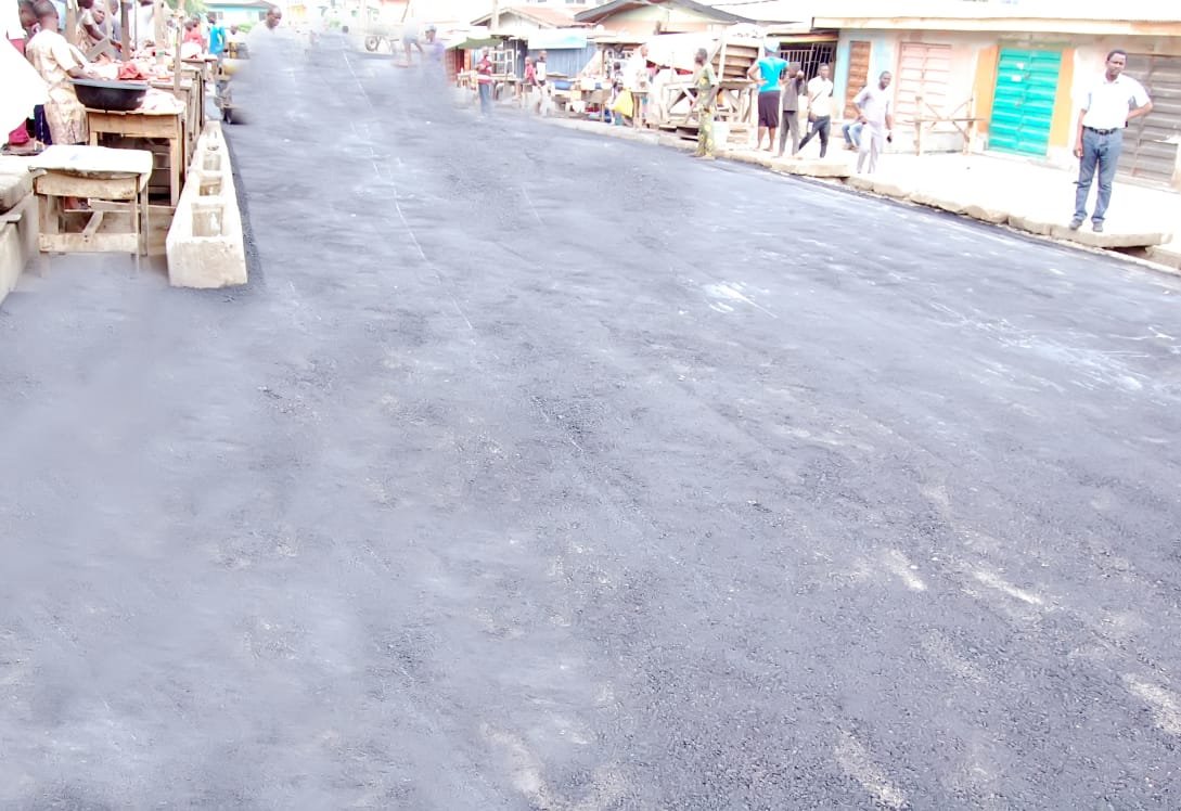Completed road